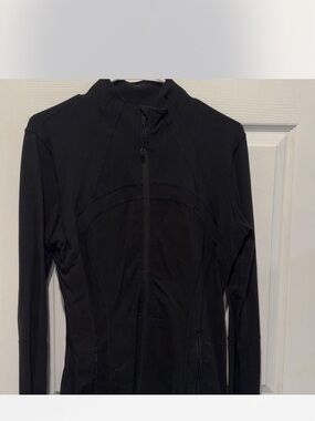 lululemon athletica Black Full-Zip Athletic Jacket